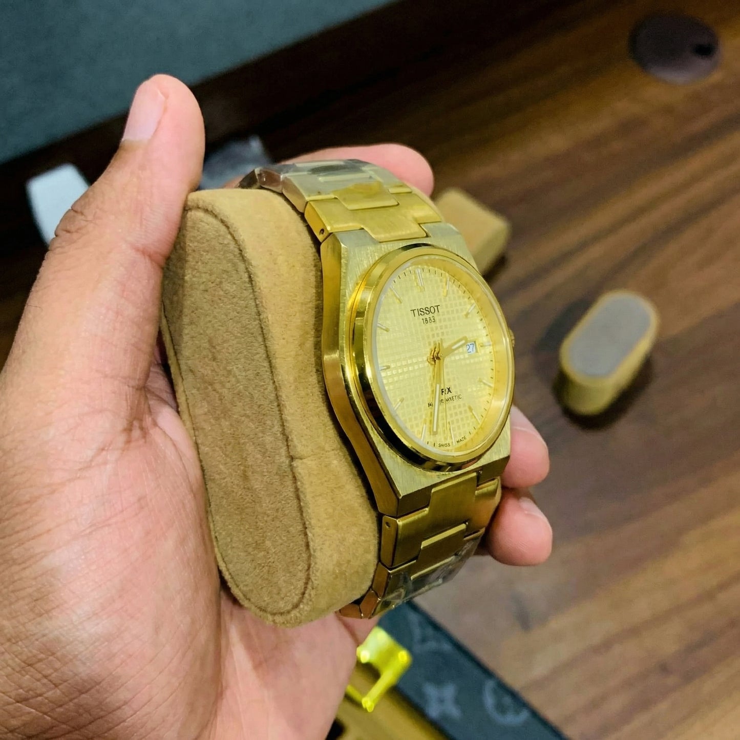 Tissot PRX Powermatic 80 Gold Watch – “TISSOT 1853” Classic Design