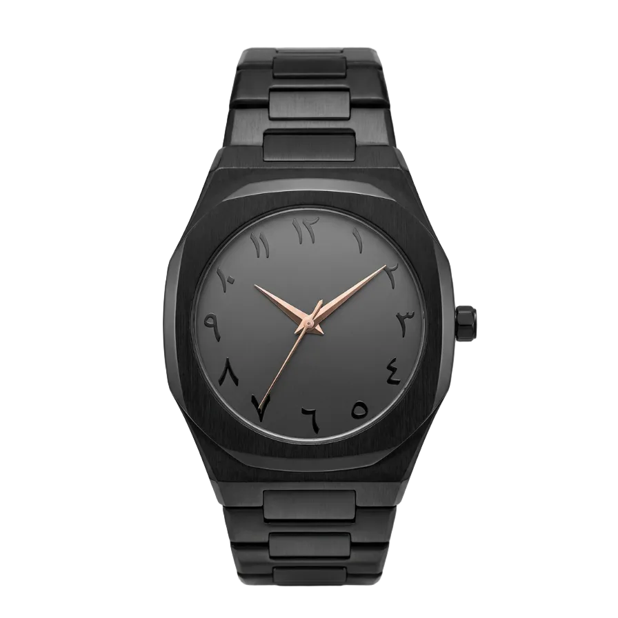 Patek Philippe Nautilus Black Dial Arabic Numerals – Matte Steel Premium Luxury Watch