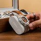 Patek Philippe Genève Men’s Steel Watch – “PATEK PHILIPPE GENÈVE” Elegant Dial
